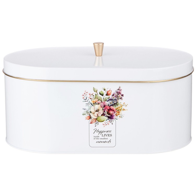 Хлебница agness "floral mood" 34*20*18 см Agness (790-378)