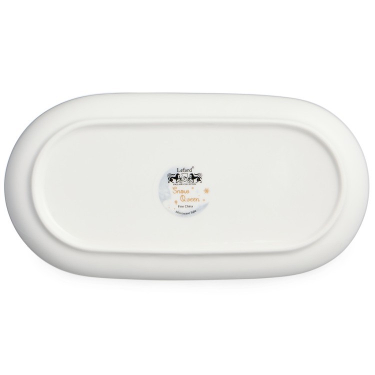 Блюдо овальное lefard "снежная королева" 20,5 см Lefard (590-626)