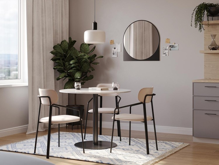 Зеркало настенное geometria, D71 см (77362)