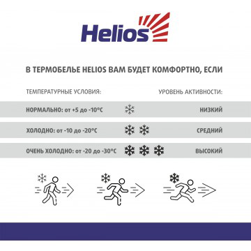 Мужское термобелье Helios Thermo-Merino комплект темно-серый (2XL) (82431s88216)