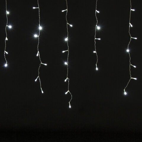 Светодиодная гирлянда для дома Золотая Сказка Бахрома 100 LED 15 нитей 2х0,5 м 220V 591271 (2) (87162) Светодиодная гирлянда для дома Золотая Сказка Бахрома 100 LED 15 нитей 2х0,5 м 220V 591271 (2) (87162)