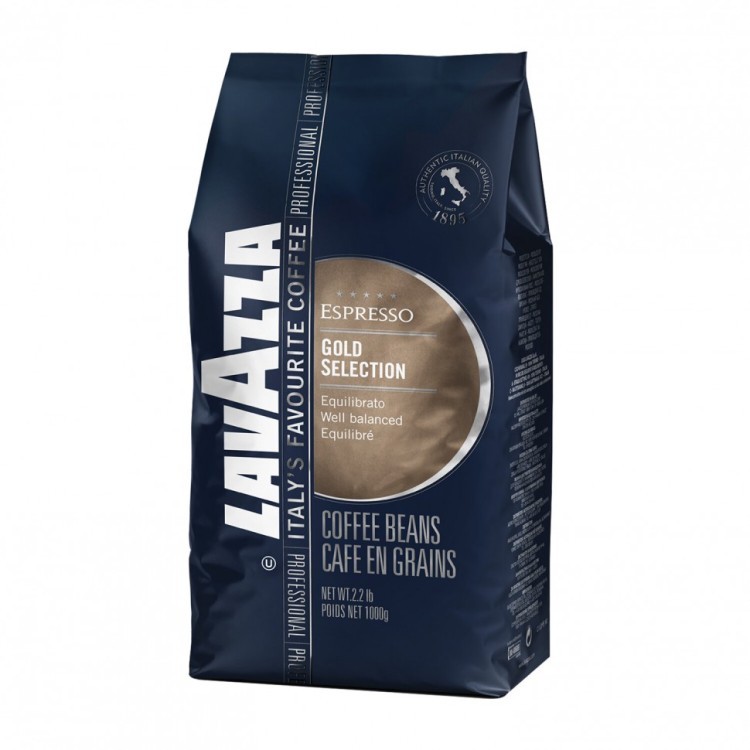 Кофе в зернах LAVAZZA Gold Selection 1 кг ИТАЛИЯ FOOD SERVICE 4320 621158 (1) (91820)