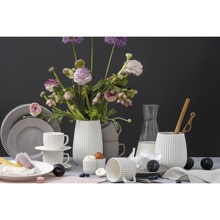 Набор из двух кружек темно-серого цвета из коллекции edge, 400 мл (75167)