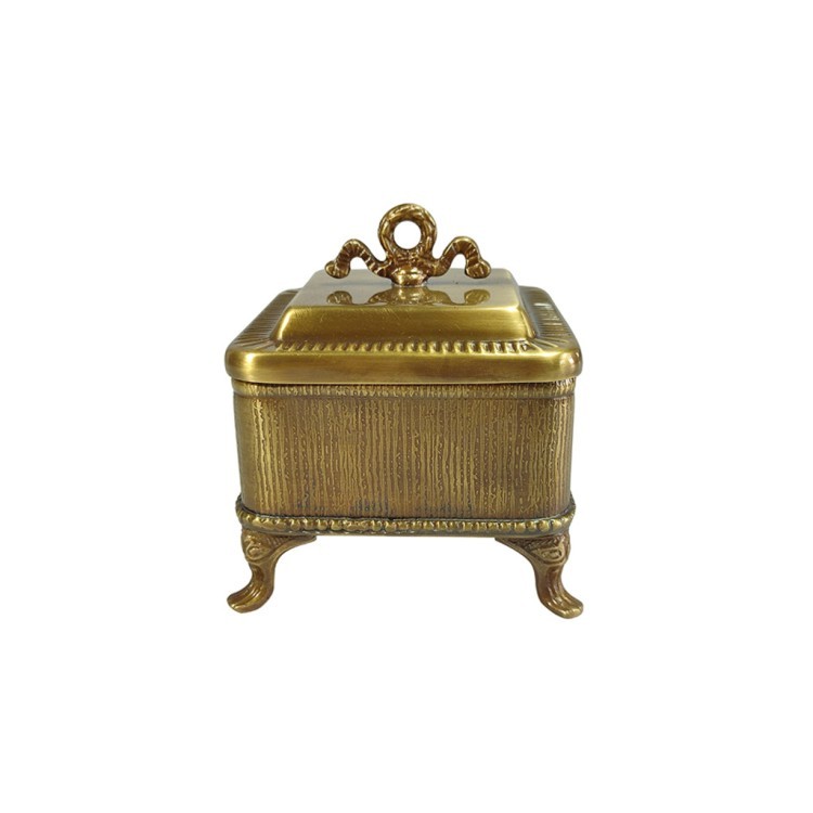 Шкатулка 9598/AB, латунь, нержавеющая сталь, Antique brass, ROOMERS TABLEWARE