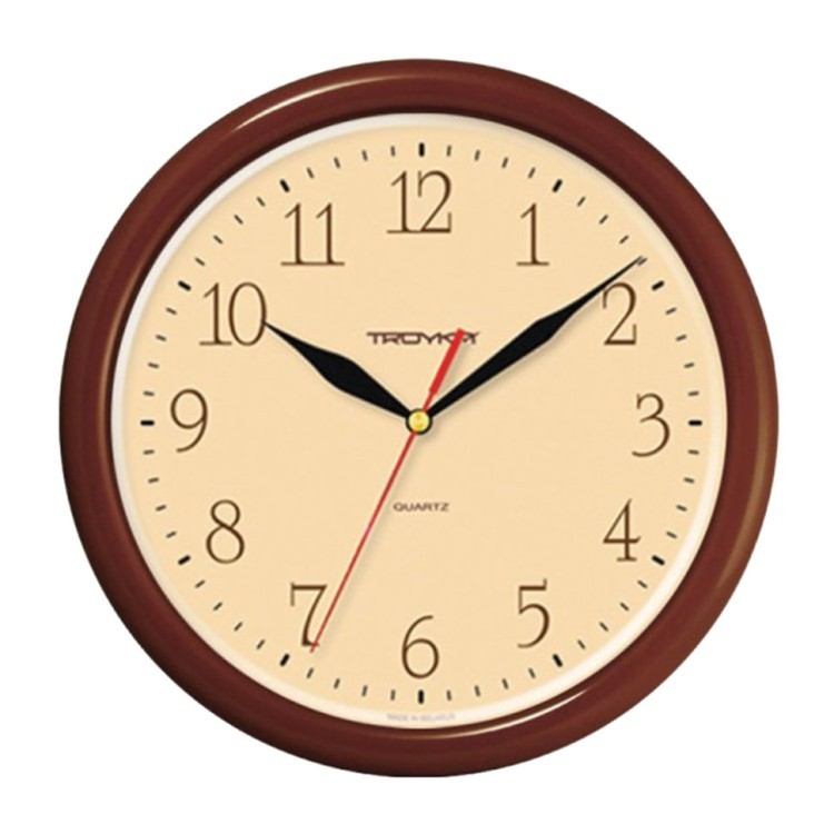 Часы настенные Troyka 21234287 круг D24,5 см (1) (65150)