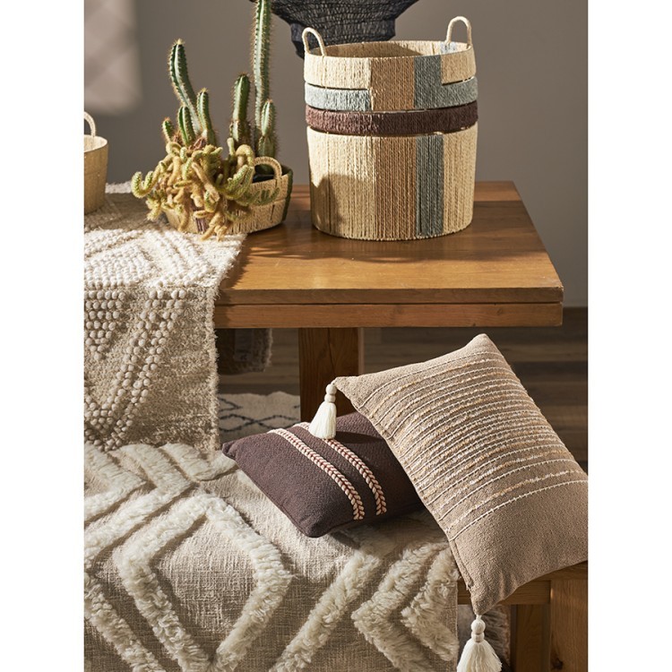 Ковер из новозеландской шерсти и хлопка imphal из коллекции ethnic, 70x160см (76027)