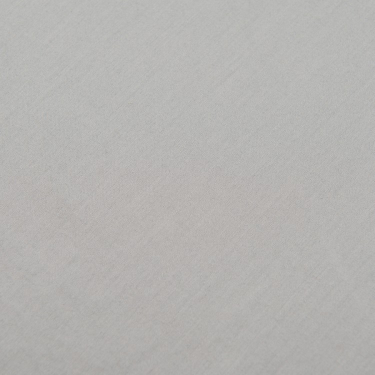Простыня на резинке из умягченного сатина серого цвета из коллекции essential, 160х200х30 см (73737)