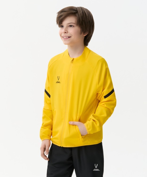 Куртка спортивная JÖGEL CAMP 2 Lined Jacket, желтый/черный, детский (2121553) Куртка спортивная JÖGEL CAMP 2 Lined Jacket, желтый/черный, детский (2121553)