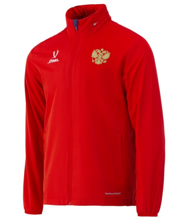 Куртка ветрозащитная JÖGEL NATIONAL PerFormPROOF Rain Jacket, красный (2110450) Куртка ветрозащитная JÖGEL NATIONAL PerFormPROOF Rain Jacket, красный (2110450)