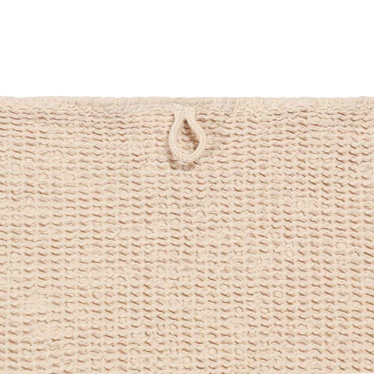 Полотенце банное из умягченной вафли кремового цвета из коллекции essential, 70x140 см (79176)