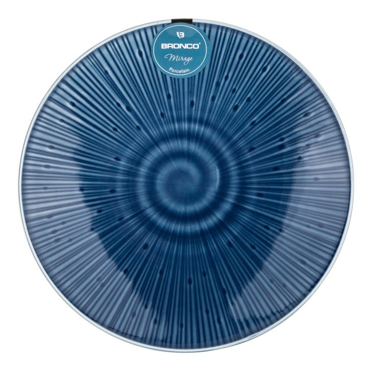 Тарелка закусочная "mirage" 22 см синий Bronco (410-126)