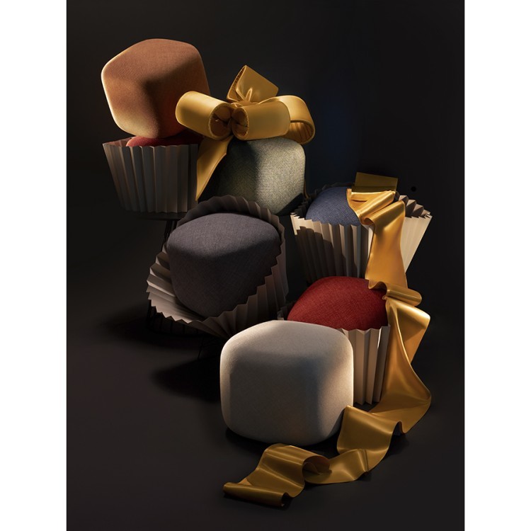 Пуф tr?ffel, бежевый (75871)