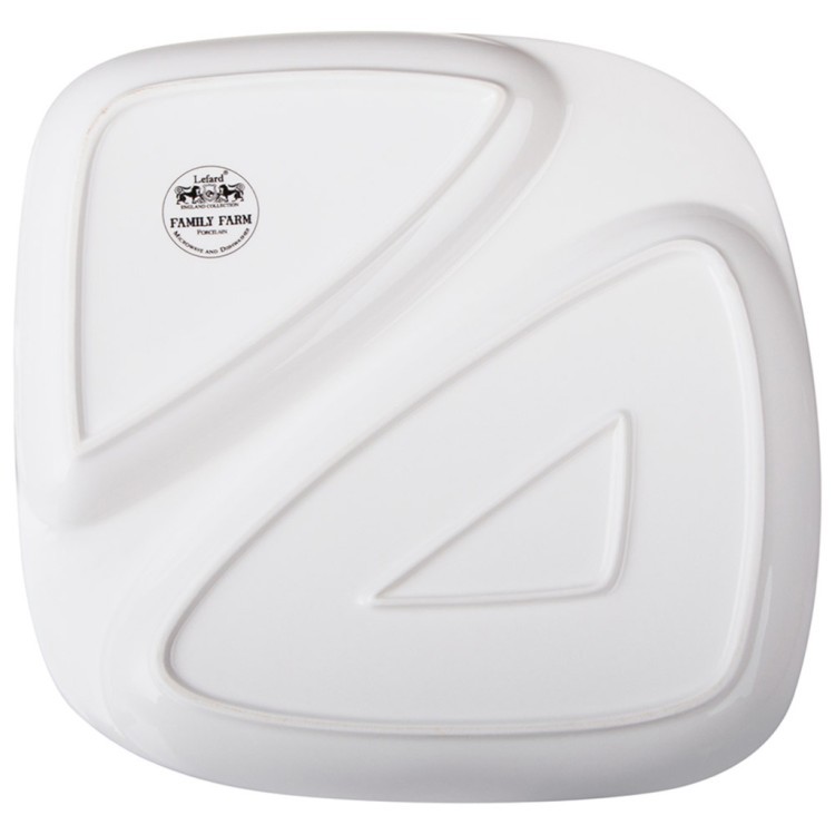 Тарелка обеденная lefard "family farm" 2 секции 26*2,5 см LEFARD (263-1416)