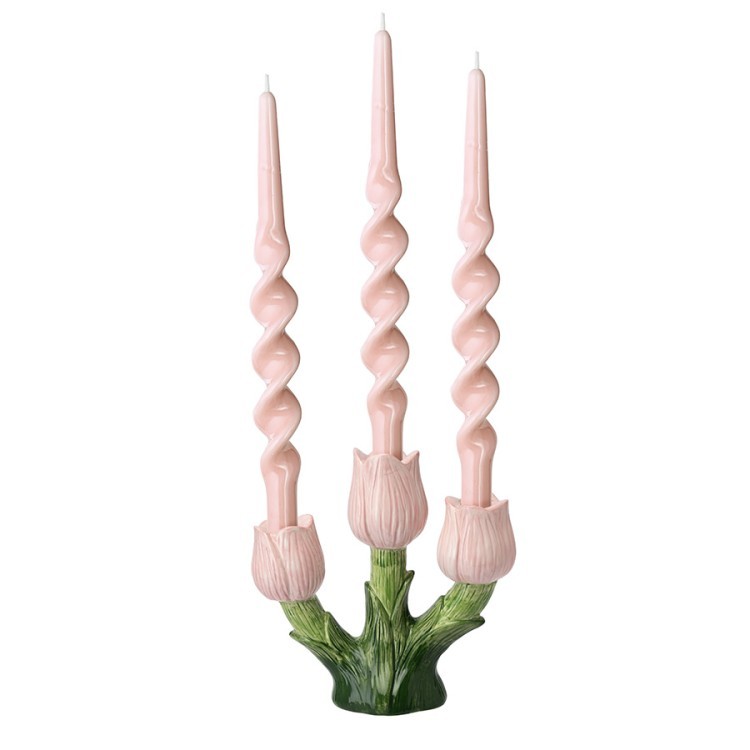 Подсвечник floret для трех свечей из коллекции blossom, 20 см (80161)