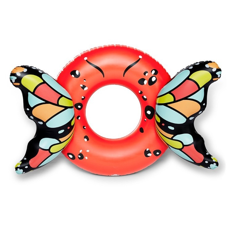 Круг надувной butterfly wings - red (59661)