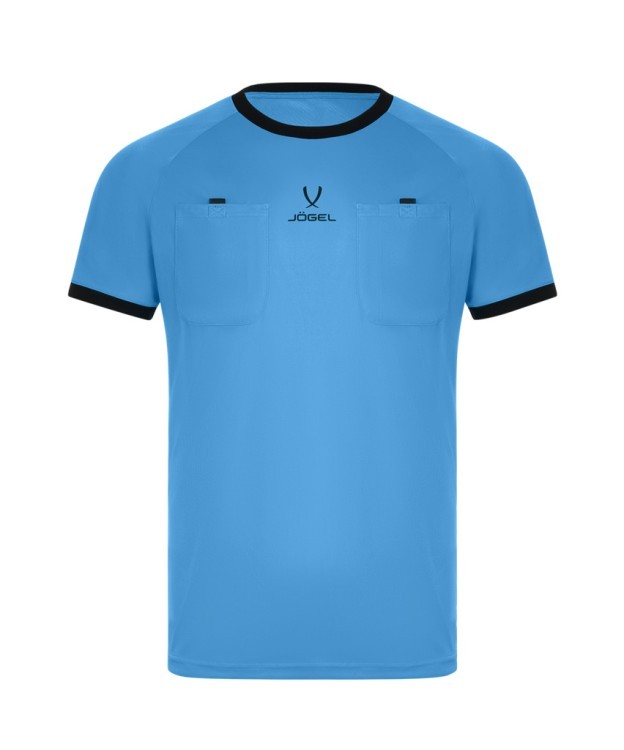 Футболка судейская JOGEL Referee tee, голубой (1590728)