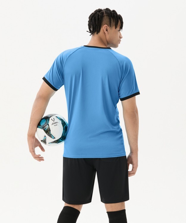 Футболка судейская JOGEL Referee tee, голубой (1590728)