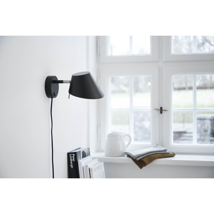 Лампа настенная office, 29х18 см, черная матовая (67882)