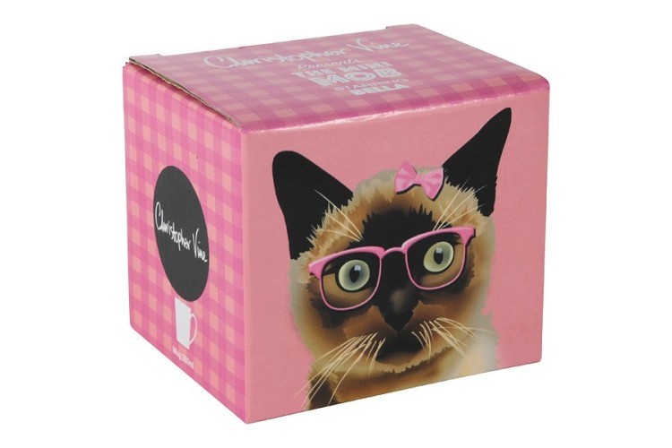 Кружка Бэлла (розовый) в подарочной упаковке - CHV637-DX0155 Christopher Vine
