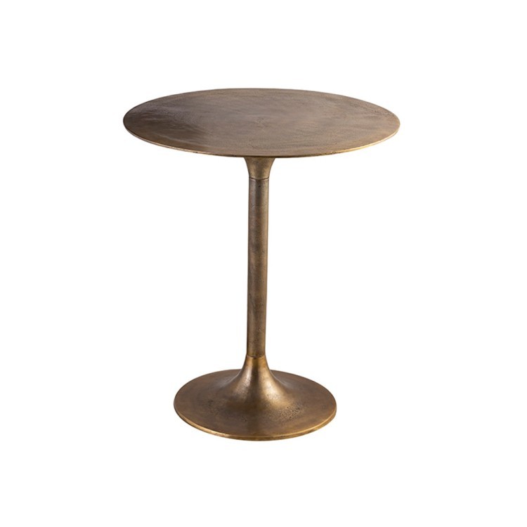 Стол 26987-106, 81, металл, brass antique, ROOMERS FURNITURE