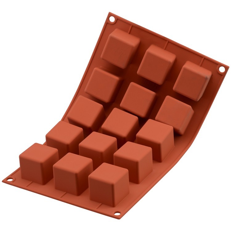 Форма силиконовая для приготовления пирожных cube, 17,6х29,8 см, 630 мл (68900) Форма силиконовая для приготовления пирожных cube, 17,6х29,8 см, 630 мл (68900)