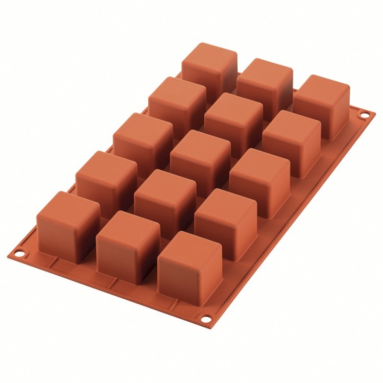 Форма силиконовая для приготовления пирожных cube, 17,6х29,8 см, 630 мл (68900) Форма силиконовая для приготовления пирожных cube, 17,6х29,8 см, 630 мл (68900)