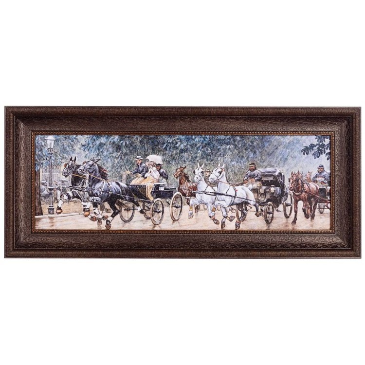 Картина в раме "венге с бронзой" 20*60 см Lefard (541-263)