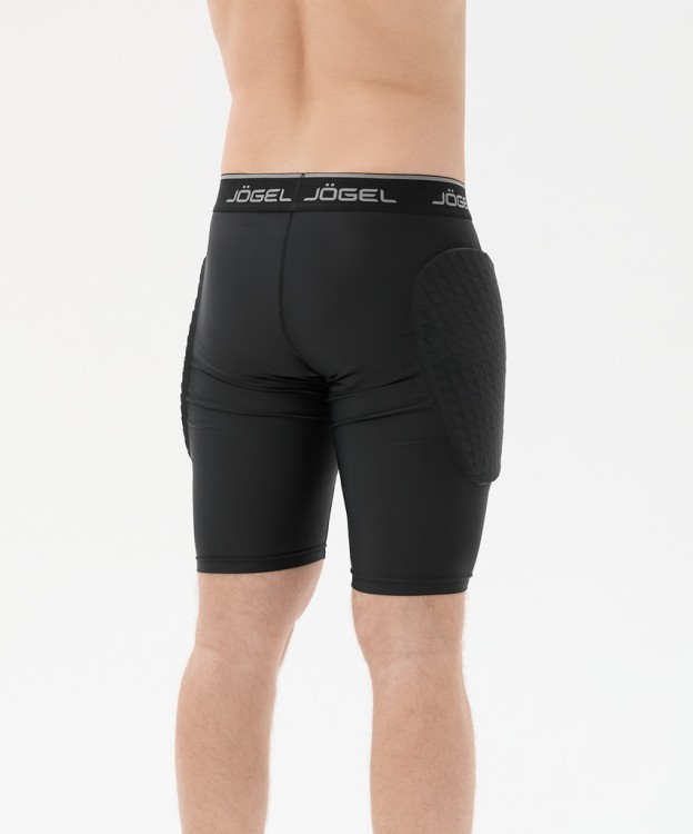Шорты вратарские с защитой JÖGEL ScalePad Goalkeeper Shorts, черный (2119438)
