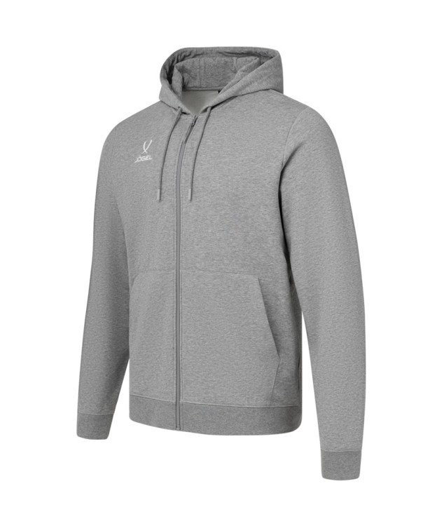Худи на молнии ESSENTIAL Cotton FZ Hoodie, серый меланж (2121920) Худи на молнии ESSENTIAL Cotton FZ Hoodie, серый меланж (2121920)