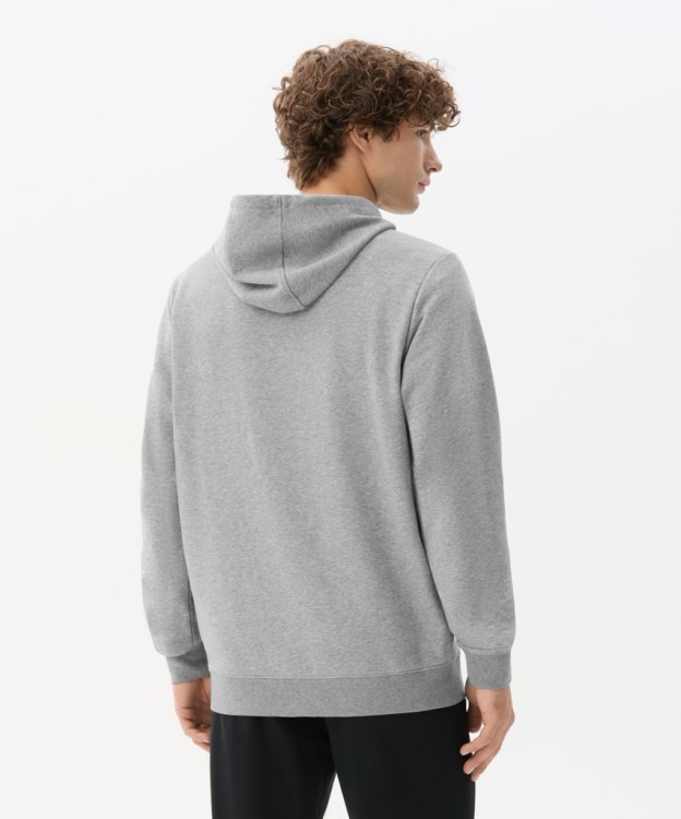 Худи на молнии JÖGEL ESSENTIAL Cotton FZ Hoodie, серый меланж (2121920)