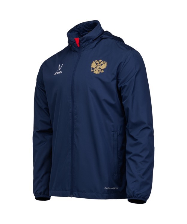 Куртка ветрозащитная JOGEL NATIONAL PerFormPROOF Rain Jacket, темно-синий (2110456)