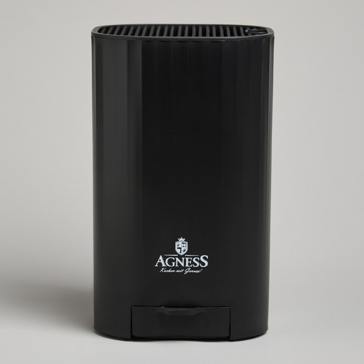 Подставка для ножей agness с точильным камнем 13,6*14,6*23 см Agness (907-321) Подставка для ножей agness с точильным камнем 13,6*14,6*23 см Agness (907-321)