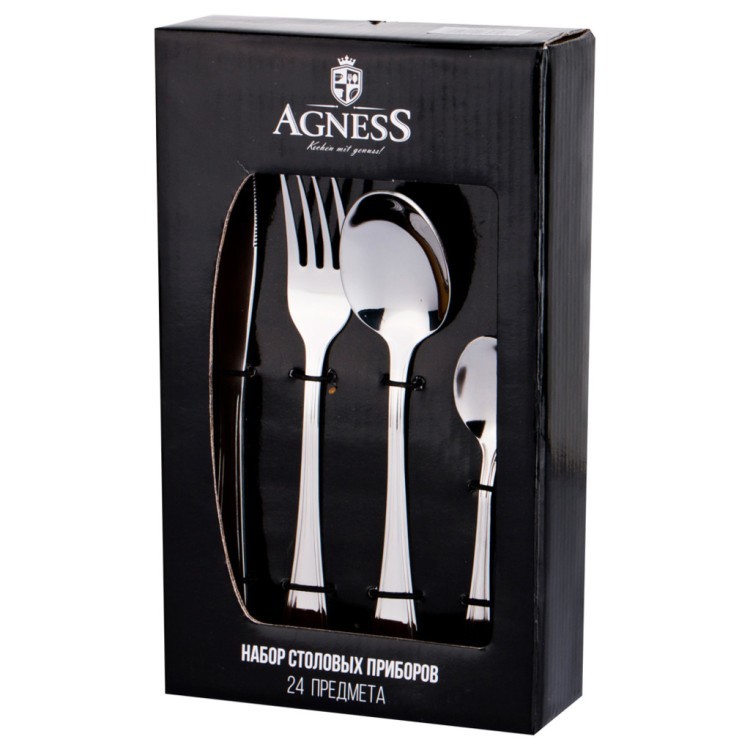 Набор столовых приборов agness, 24 предмета Agness (880-503)