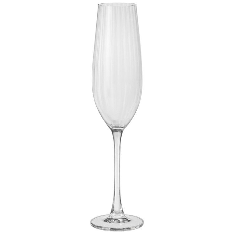 Набор бокалов для шампанского "columba optic" из 6шт 260мл Crystal Bohemia (669-405)