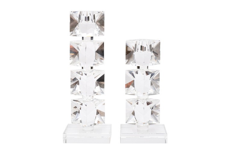 Подсвечник "хрустальный" 9*7*19.5см (TT-00016073)