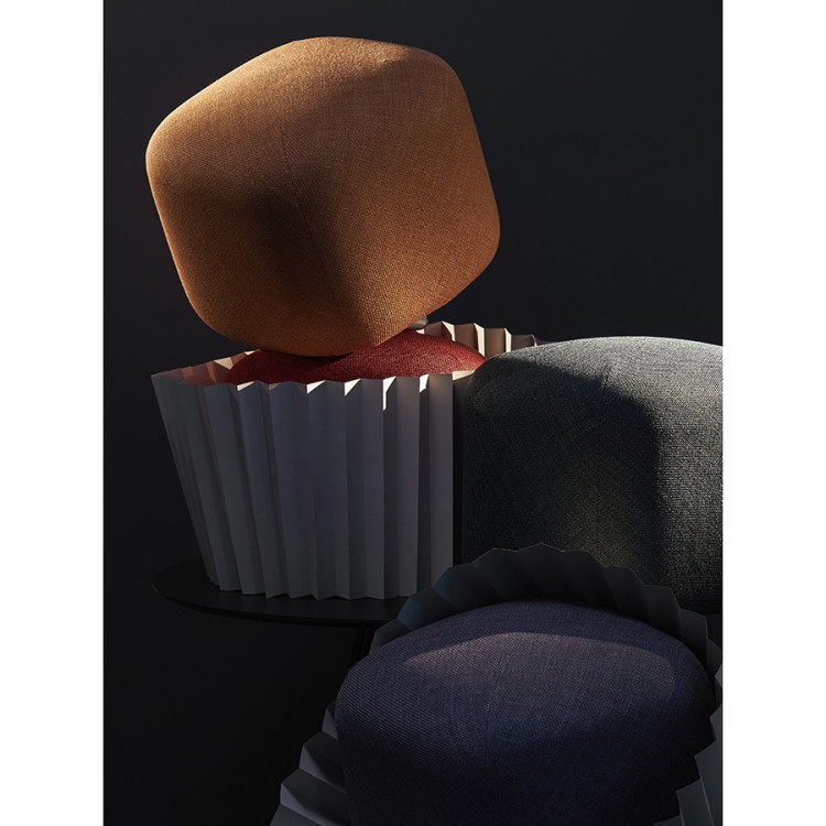 Пуф tr?ffel, красный (75873)