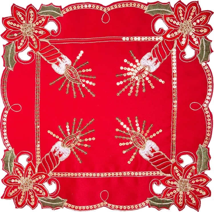Салфетка "волшебный огонек" 35*35 см SANTALINO (829-117)