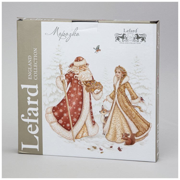 Тарелка обеденная lefard "морозко" 26 см  Lefard (85-2056)