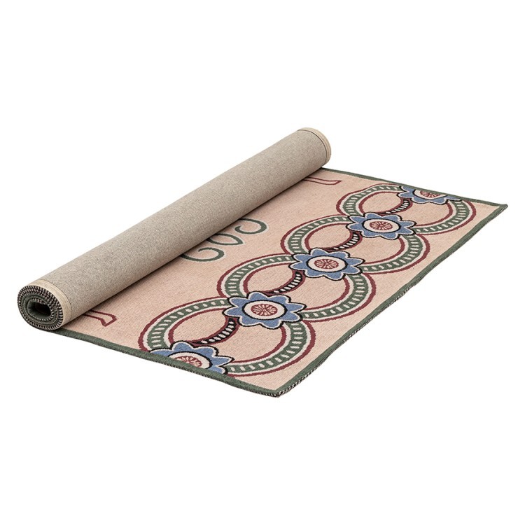 Ковер из хлопка по мотивам эвенских орнаментов из коллекции cultural heritage, 120х180 см (78515)