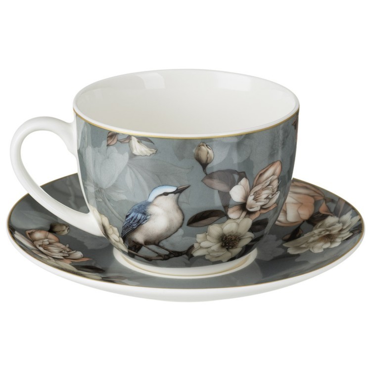 Чайный набор lefard bohemian birds на 4 пер. 8пр. 280 мл. (87-354) 