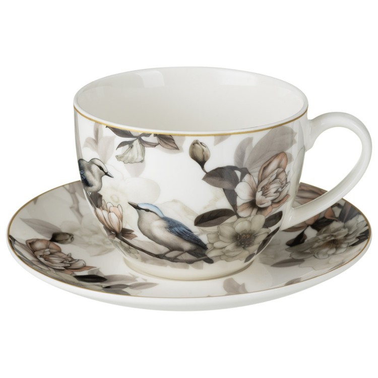Чайный набор lefard bohemian birds на 4 пер. 8пр. 280 мл. (87-354) 