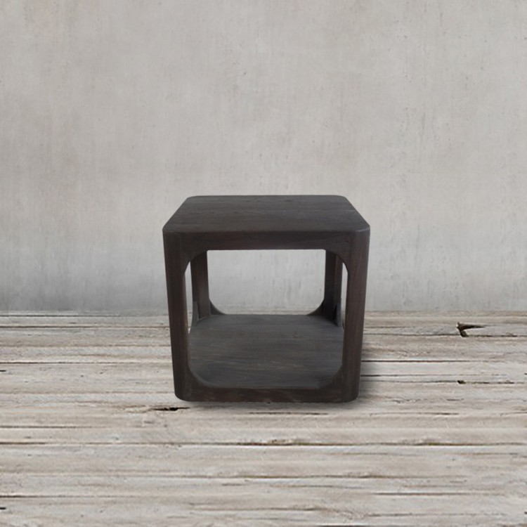 Стол IDL-215, массив вяза, Black, ROOMERS FURNITURE