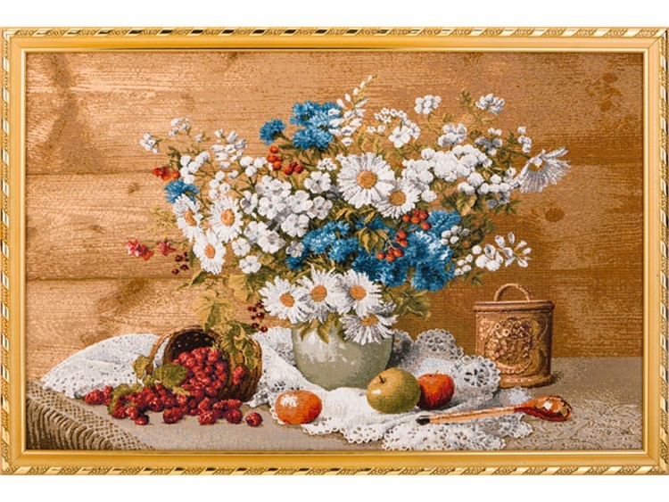 Гобеленовая картина "подарок бабушке" 56*38 см. Оптпромторг Ооо (404-1250-14) 