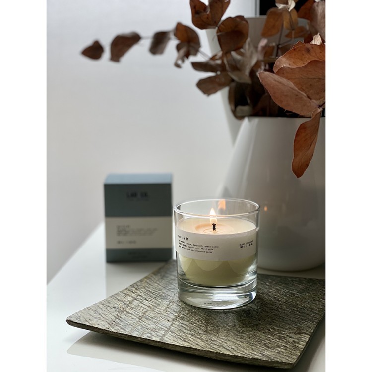 Свеча ароматическая lab co, myrtle, 40 ч (70927)