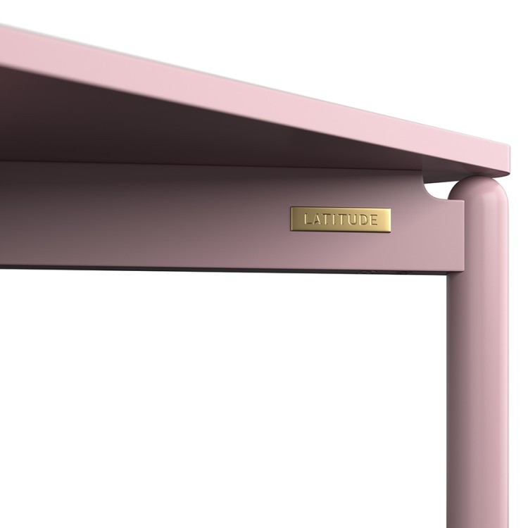 Столик кофейный saga, 60х60 см, розовый (76396)