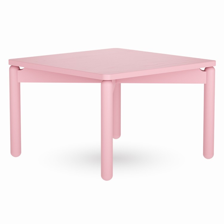 Столик кофейный saga, 60х60 см, розовый (76396)