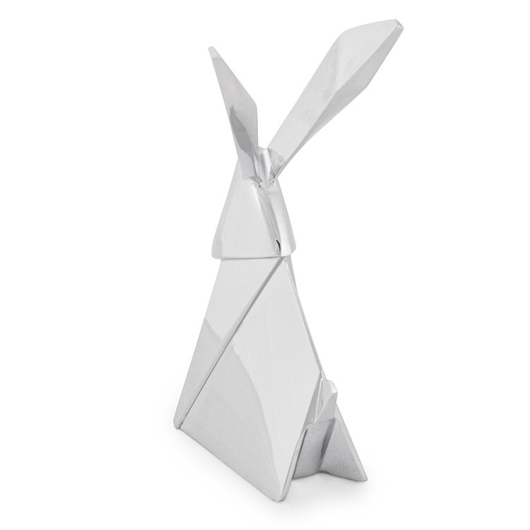 Держатель для колец origami кролик хром (59924)