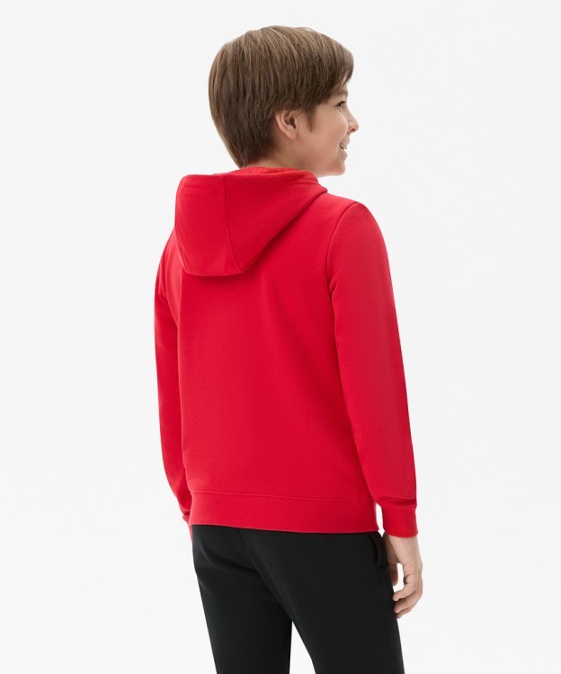 Худи на молнии JOGEL ESSENTIAL Cotton FZ Hoodie, красный, детский (2121926)