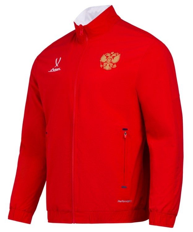 Куртка спортивная JOGEL NATIONAL ANTHEM PerFormDRY Jacket, красный/белый (2110474)