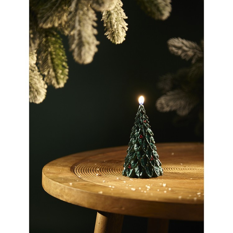 Свеча декоративная festive flame из коллекции new year essential, 12 см (78350) Свеча декоративная festive flame из коллекции new year essential, 12 см (78350)